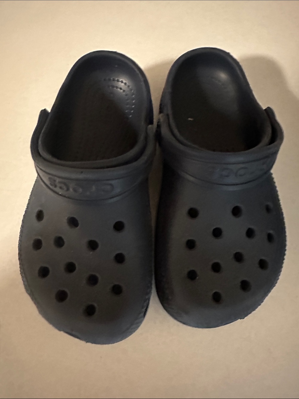 CROCS Kids Navy Classic Clog Sandals
